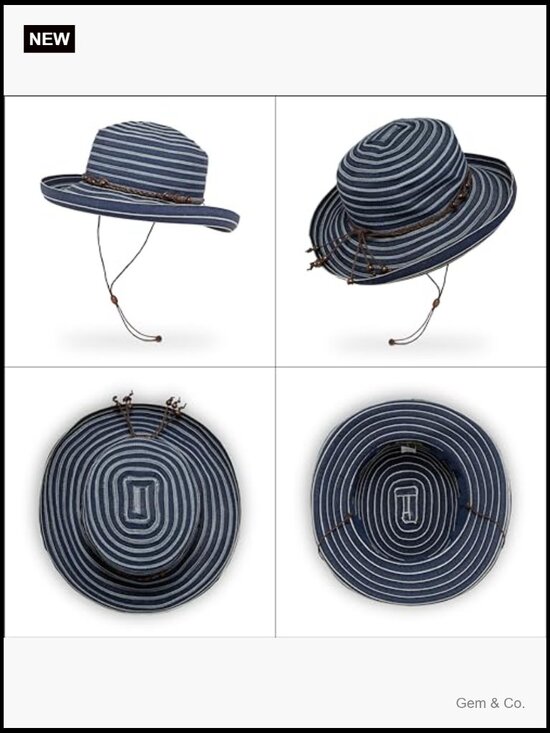 UPF 50+ Bucket Hat - Packable Adjustable Sun Hat main image 4